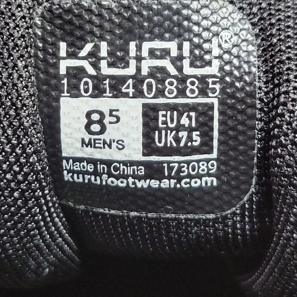 KURU Quest Men's 8.5‎ Brown Leather Ankle Lace Up Camp Hiking Boots Trail Moc